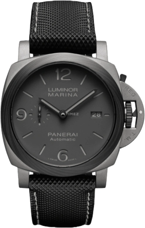 Panerai,Luminor 1950 44mm,44mm,Titanium,Carbotech,Grey,Automatic,Date,72hours,PAM01662