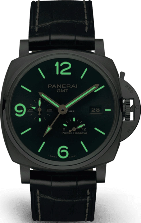 Panerai,Luminor Due 45mm,45mm,Titanium,Blue,Automatic,Date,Power Reserve Indicator,PAM00964