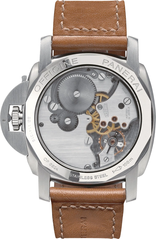 Panerai,Luminor 1950 47mm,47mm,Stainless Steel,Brown,Handwound,Power Reserve Indicator,192hours,PAM00203