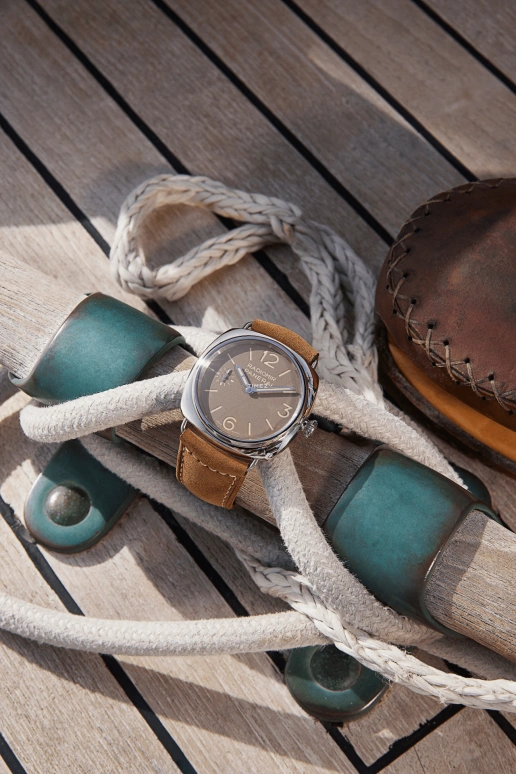 Panerai,Radiomir 45mm,45mm,Stainless Steel,Cream,Brown,Handwound,72hours,In-house Caliber,PAM01385
