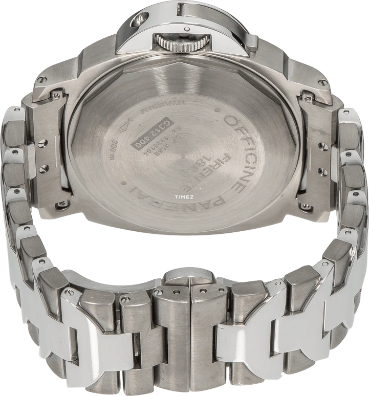 Panerai,Luminor 44mm,44mm,Titanium,Titanium Gold,Black,Handwound,Day,192hours,PAM00209