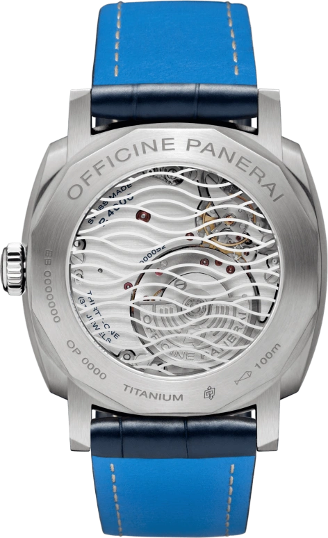 Panerai,Radiomir 1940 45mm,45mm,Stainless Steel,Blue,Automatic,Day,Power Reserve Indicator,PAM01078