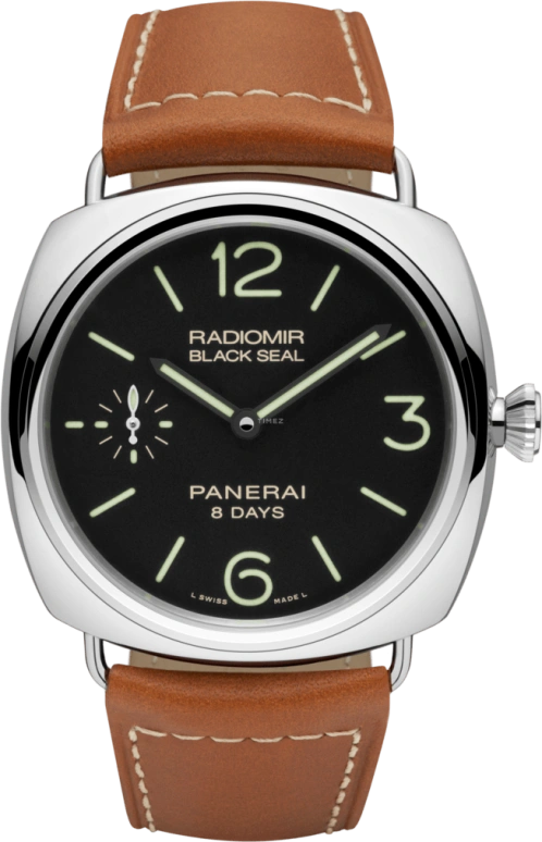 Panerai,Radiomir 45mm,45mm,Stainless Steel,Black,Handwound,192hours,In-house Caliber,PAM00609