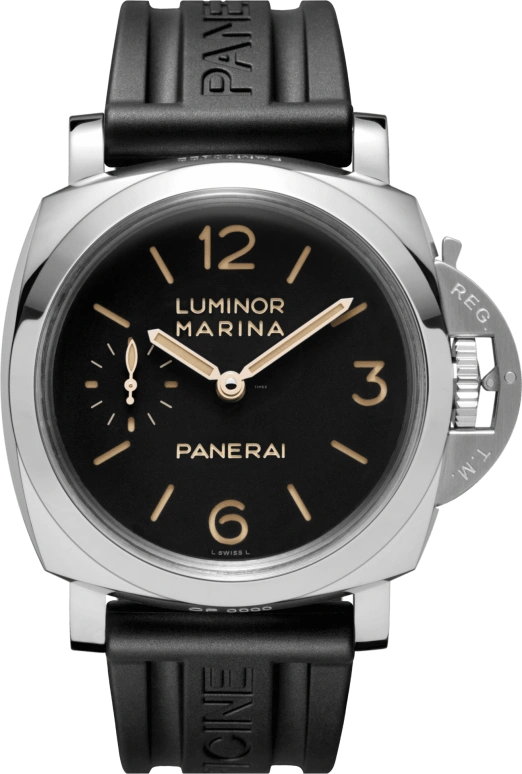 Panerai,Luminor 1950 47mm,47mm,Stainless Steel,Black,Handwound,Date,Power Reserve Indicator,PAM00422