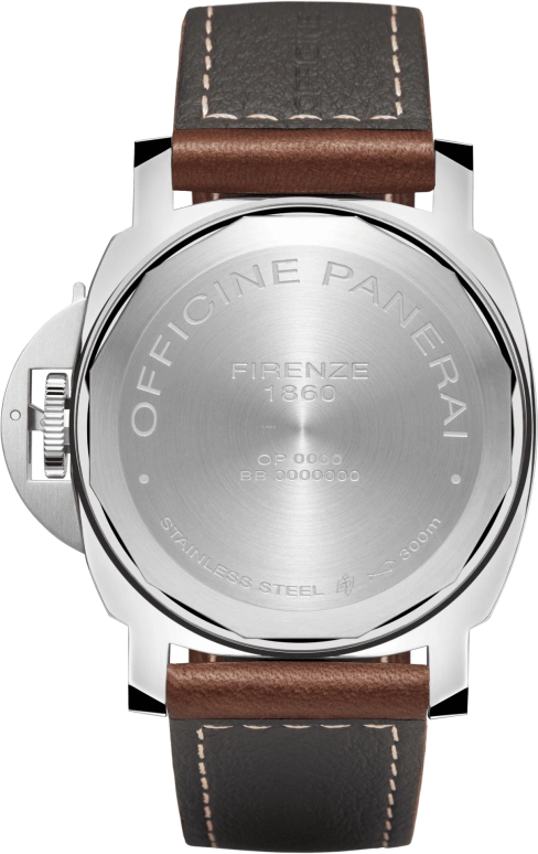 Panerai,Luminor 44mm,44mm,Stainless Steel,Black,Handwound,Power Reserve Indicator,192hours,PAM00795