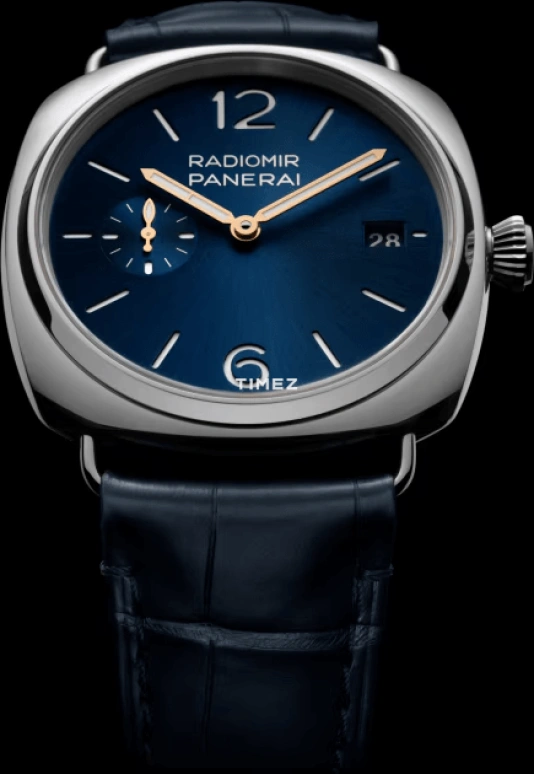 Panerai,Radiomir 40mm,40mm,Stainless Steel,Blue,Automatic,Day,72hours,PAM01571