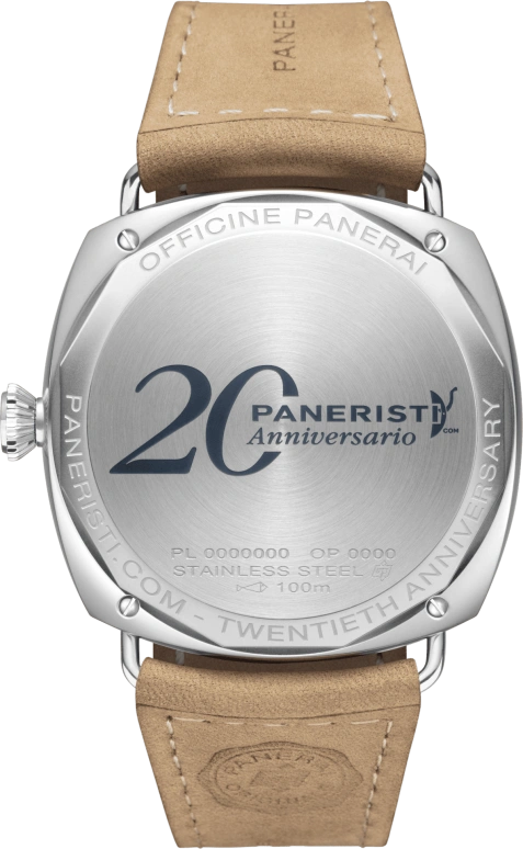 Panerai,Radiomir 45mm,45mm,Stainless Steel,Brown,Handwound,72hours,In-house Caliber,PAM02020