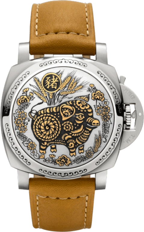 Panerai,Luminor 1950 44mm,44mm,Stainless Steel,Silver,Automatic,Day,72hours,PAM00859