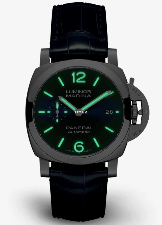 Panerai,Luminor 40mm,40mm,Stainless Steel,Stainless Steel,Black,Automatic,Day,72hours,PAM01370