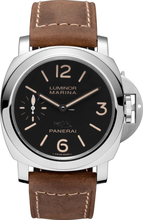 Panerai,Luminor 44mm,44mm,Stainless Steel,Black,Handwound,56hours,In-house Caliber,PAM00542