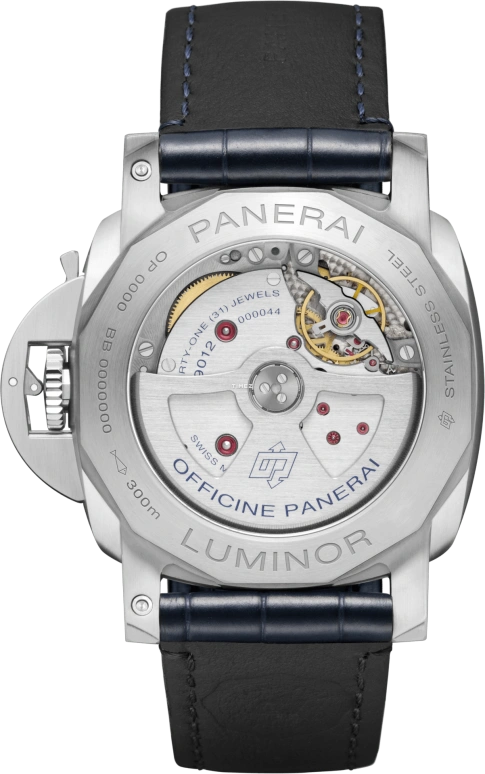 Panerai,Luminor 44mm,44mm,Stainless Steel,Blue,Automatic,Day,Power Reserve Indicator,Dule Time,PAM01361