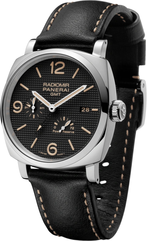 Panerai,Radiomir 1940 45mm,45mm,Stainless Steel,Black,Automatic,Date,Power Reserve Indicator,PAM00628