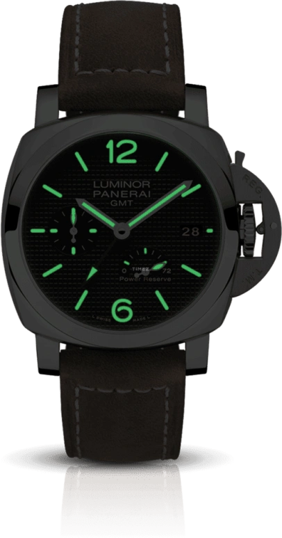 Panerai,Luminor 1950 42mm,42mm,Stainless Steel,Black,Automatic,Date,Power Reserve Indicator,PAM01537