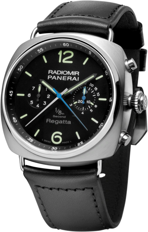 Panerai,Radiomir 47mm,47mm,Titanium,Black,Automatic,Foudroyante,Chronograph,Rattrapante,PAM00343