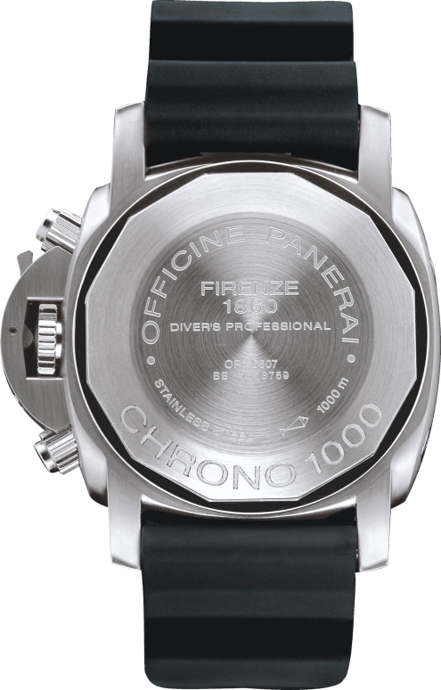 Panerai,Submersible 47mm,47mm,Stainless Steel,Black,Automatic,Chronograph,46hours,PAM00187