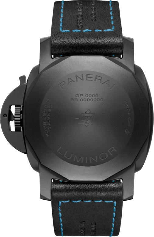 Panerai,Luminor 1950 44mm,44mm,Titanium,Ceramic,Black,Automatic,Date,Power Reserve Indicator,PAM01441,PAM01441.2