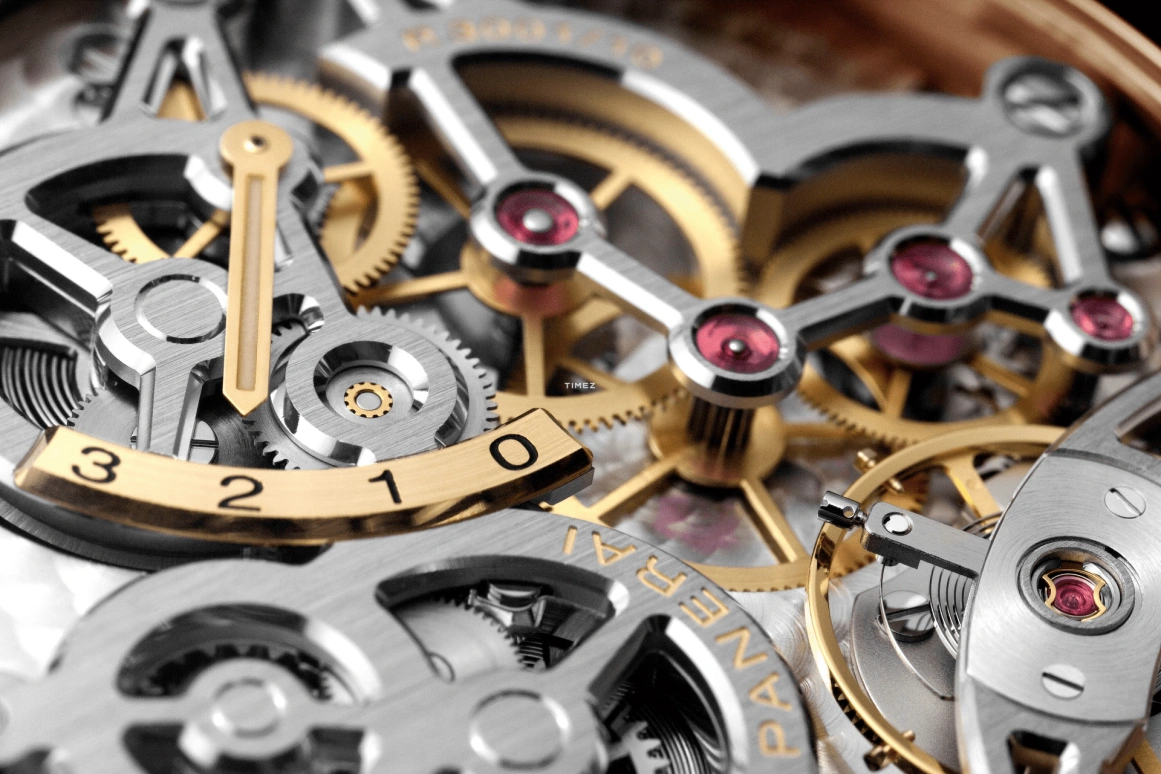 Panerai,Radiomir 47mm,47mm,Red Gold,Blue,Handwound,Day,Power Reserve Indicator,Dule Time,PAM00598