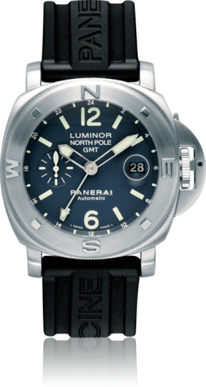 Panerai,Luminor 44mm,44mm,Stainless Steel,Blue,Automatic,Date,42hours,PAM00252