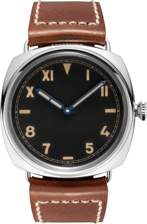 Panerai,Radiomir 47mm,47mm,Stainless Steel,Black,Handwound,72hours,In-house Caliber,PAM00448