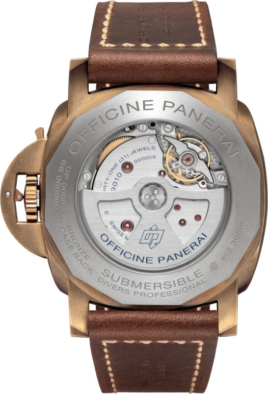 Panerai,Submersible 47mm,47mm,Titanium,Ceramic,Bronze,Brown,Automatic,Date,72hours,PAM00968