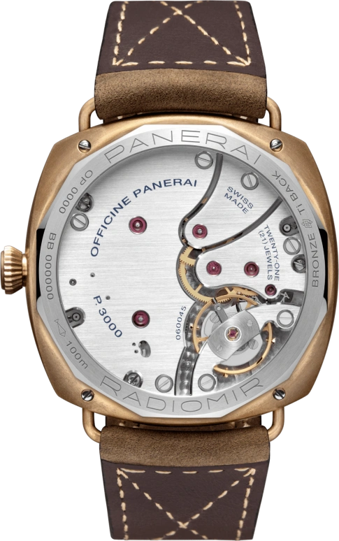 Panerai,Radiomir 47mm,47mm,Bronze,Stainless Steel,Green,Handwound,Day,72hours,PAM00760
