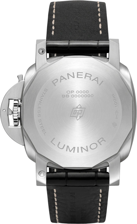 Panerai,Luminor 1950 42mm,42mm,Stainless Steel,Black,Automatic,Date,72hours,PAM01392