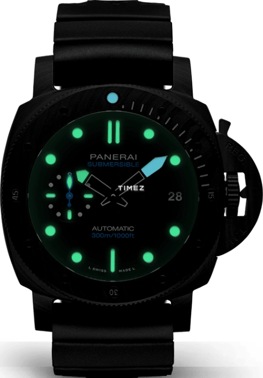 Panerai,Submersible 42mm,42mm,Carbotech,Black,Automatic,Day,72hours,PAM02231