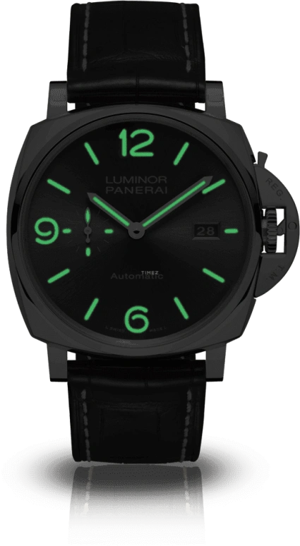 Panerai,Luminor Due 45mm,45mm,Stainless Steel,Grey,Automatic,Date,Power Reserve Indicator,PAM00943