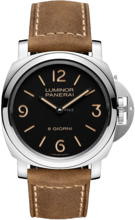 Panerai,Luminor 44mm,44mm,Stainless Steel,Black,Handwound,192hours,In-house Caliber,PAM00914