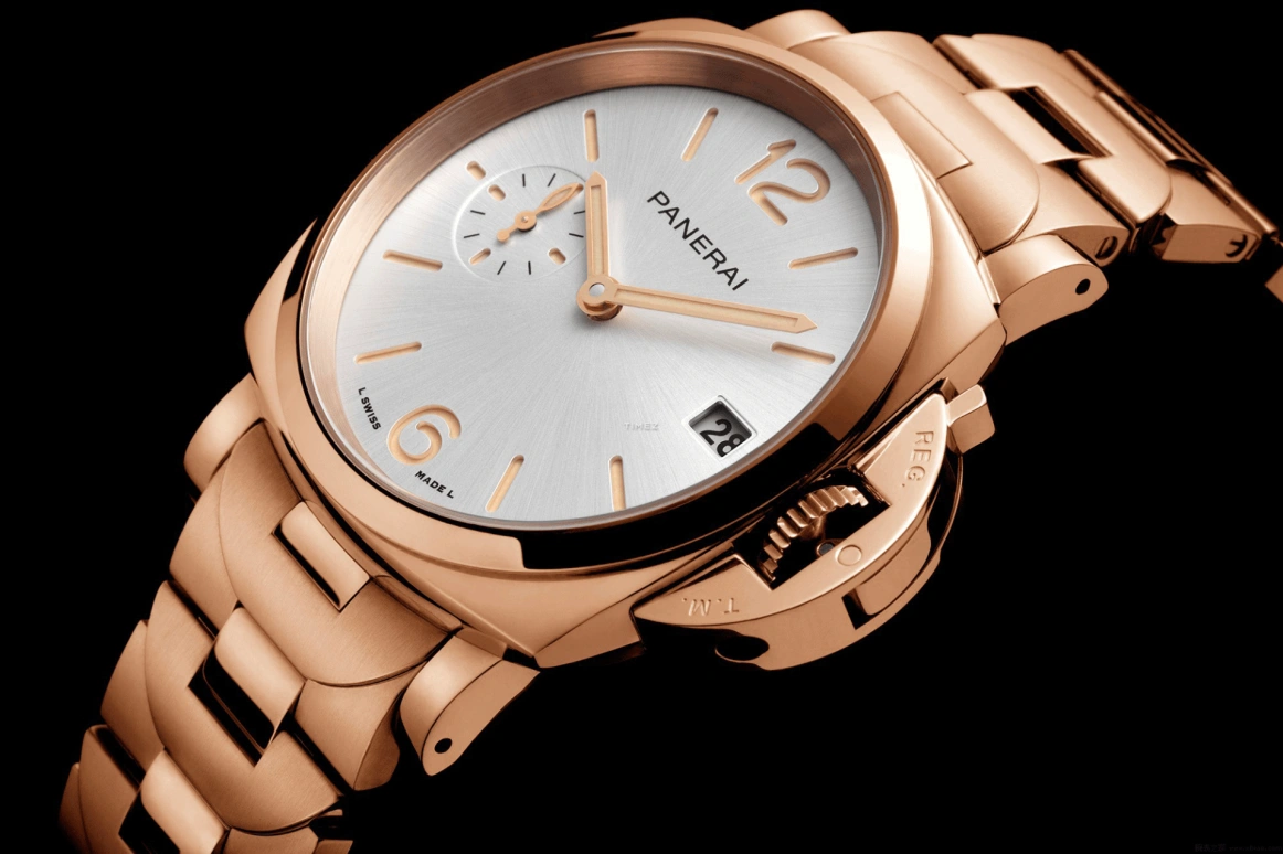 Panerai,Luminor Due 38mm,38mm,Goldtech,White,Automatic,Day,72hours,PAM01326