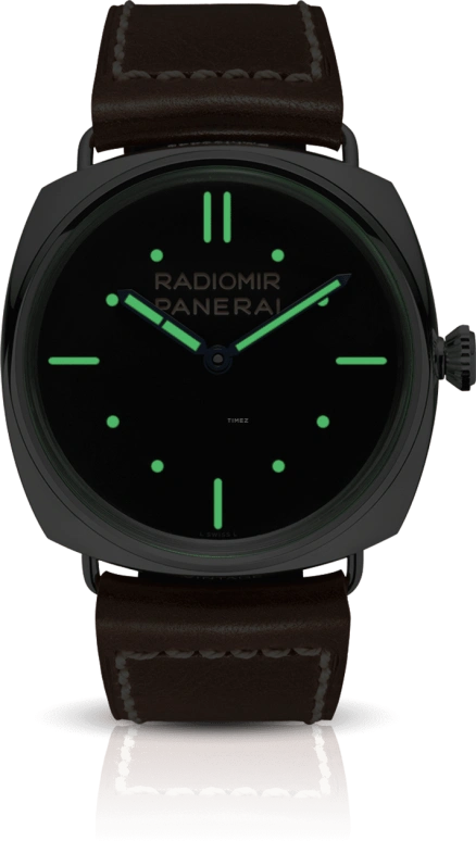 Panerai,Radiomir 47mm,47mm,Stainless Steel,Black,Handwound,72hours,In-house Caliber,PAM00449