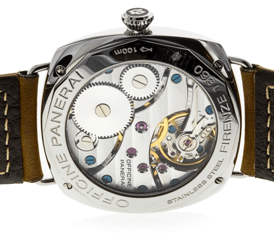 Panerai,Radiomir 45mm,45mm,Stainless Steel,Black,Handwound,56hours,In-house Caliber,PAM00210