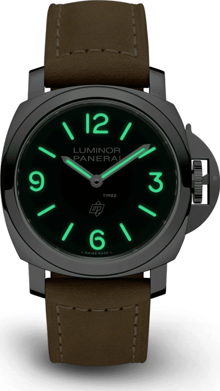 Panerai,Luminor 44mm,44mm,Stainless Steel,Black,Handwound,72hours,In-house Caliber,PAM01086