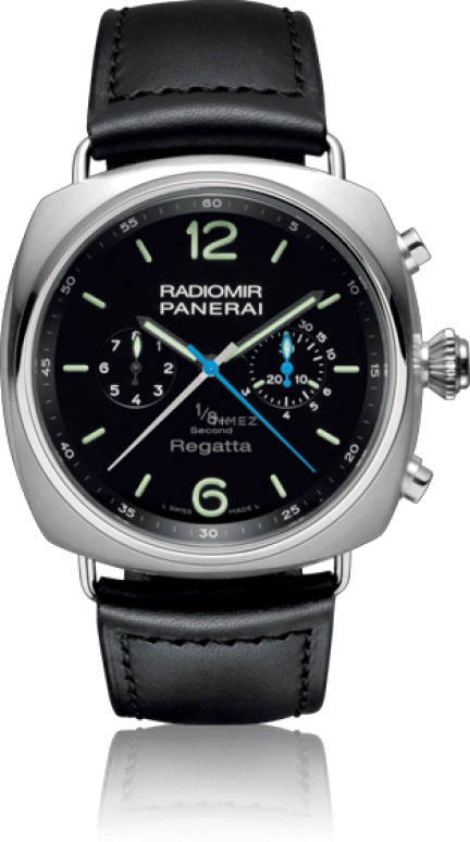Panerai,Radiomir 47mm,47mm,Titanium,Black,Automatic,Foudroyante,Chronograph,Rattrapante,PAM00343