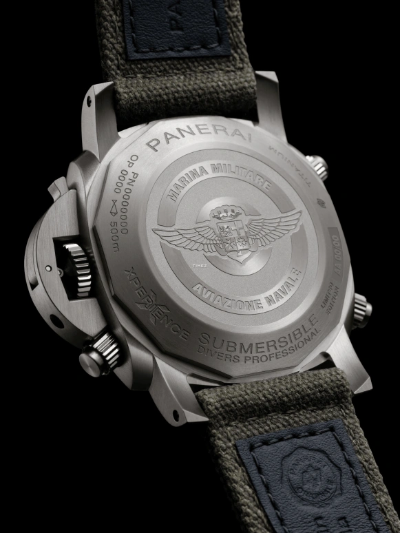 Panerai,Submersible 47mm,47mm,Titanium,Ceramic,Green,Automatic,Chronograph,Flyback,Rattrapante,PAM01699