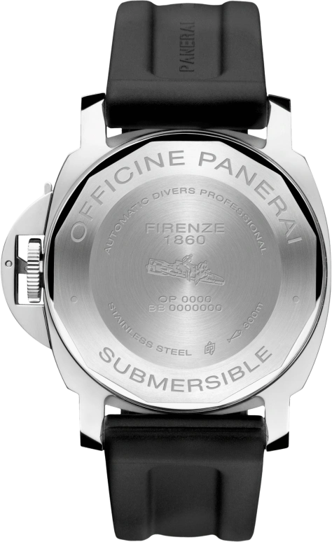 Panerai,Submersible 44mm,44mm,Stainless Steel,Black,Automatic,Date,50hours,PAM01024