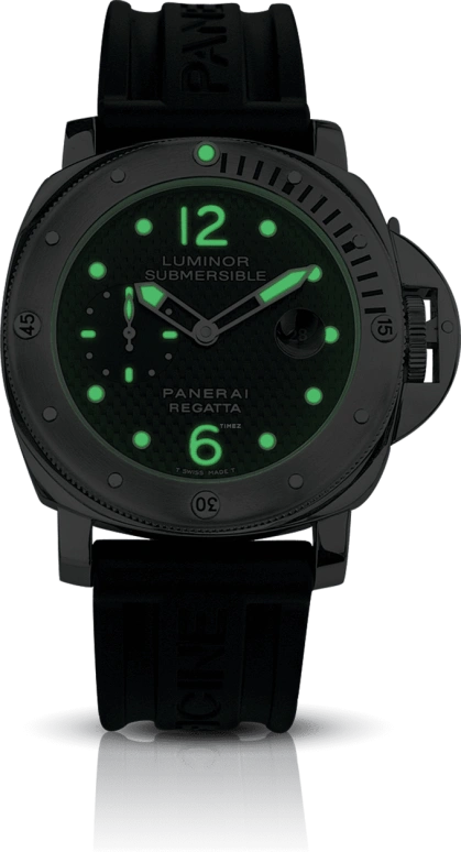 Panerai,Submersible 44mm,44mm,Stainless Steel,Black,Automatic,Day,42hours,PAM00199