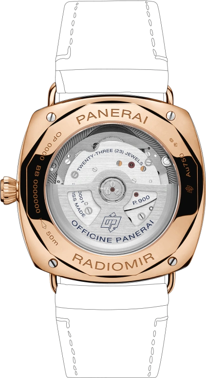 Panerai,Radiomir 40mm,40mm,Goldtech,Luminous,White,Automatic,Day,72hours,PAM01026