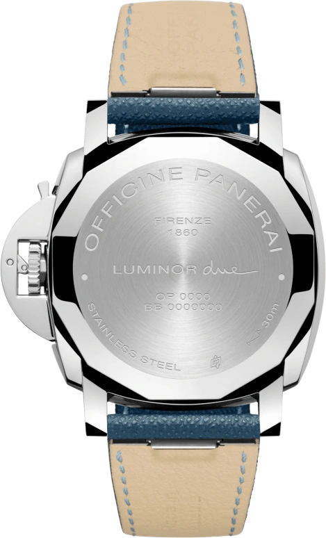 Panerai,Luminor Due 42mm,42mm,Stainless Steel,White,Automatic,Date,72hours,PAM00906