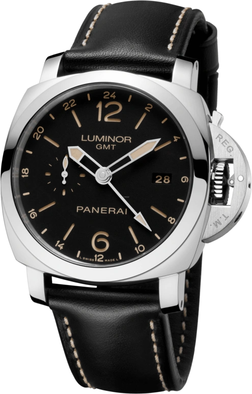 Panerai,Luminor 1950 44mm,44mm,Stainless Steel,Black,Automatic,Day,Power Reserve Indicator,PAM00531
