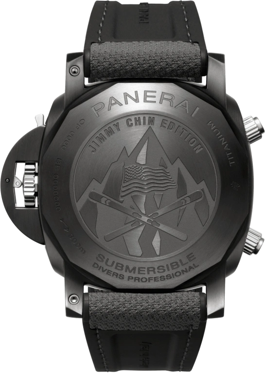 Panerai,Submersible 47mm,47mm,Titanium,Grey,Automatic,Chronograph,Flyback,Rattrapante,PAM01208
