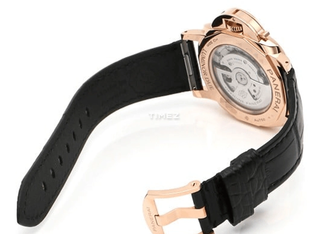 Panerai,Luminor Due 42mm,42mm,Rose Gold,White,Automatic,Day,72hours,PAM01336