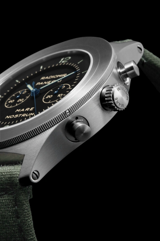 Panerai,Mare Nostrum 52mm,52mm,Stainless Steel,Black,Handwound,Chronograph,55hours,PAM00300