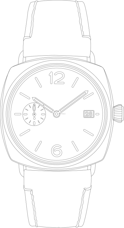 Panerai,Radiomir 40mm,40mm,Goldtech,Luminous,White,Automatic,Day,72hours,PAM01026