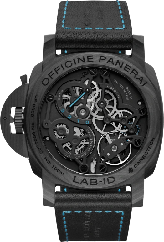 Panerai,Luminor 1950 49mm,49mm,Titanium,Carbon,Black,Handwound,Power Reserve Indicator,72hours,PAM00700