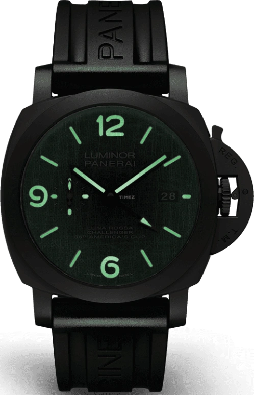 Panerai,Luminor 1950 44mm,44mm,Titanium,Grey,Automatic,Date,72hours,PAM01036