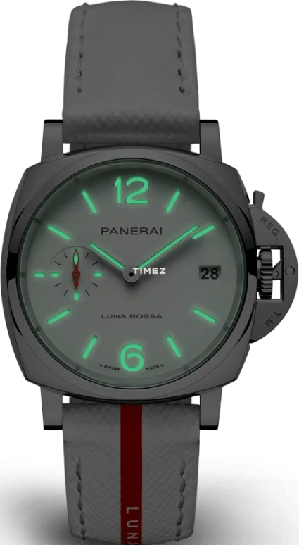 Panerai,Luminor 38mm,38mm,Stainless Steel,White,Automatic,Day,72hours,PAM01378