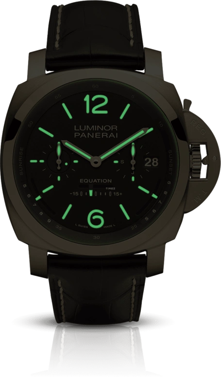 Panerai,Luminor 1950 50mm,50mm,Pink Gold,Brown,Handwound,Month,Date,Power Reserve Indicator,Tourbillon Escapement,96hours,In-house Caliber,PAM36501