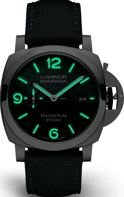 Panerai,Luminor 1950 44mm,44mm,Stainless Steel,Grey,Automatic,Date,72hours,PAM01358