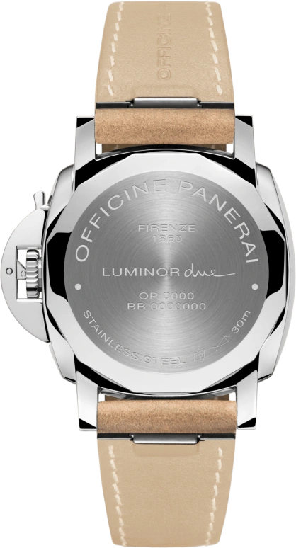 Panerai,Luminor Due 38mm,38mm,Stainless Steel,Grey,Automatic,Date,72hours,PAM00755